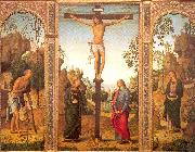 The Crucifixion with the Virgin and Saints PERUGINO, Pietro